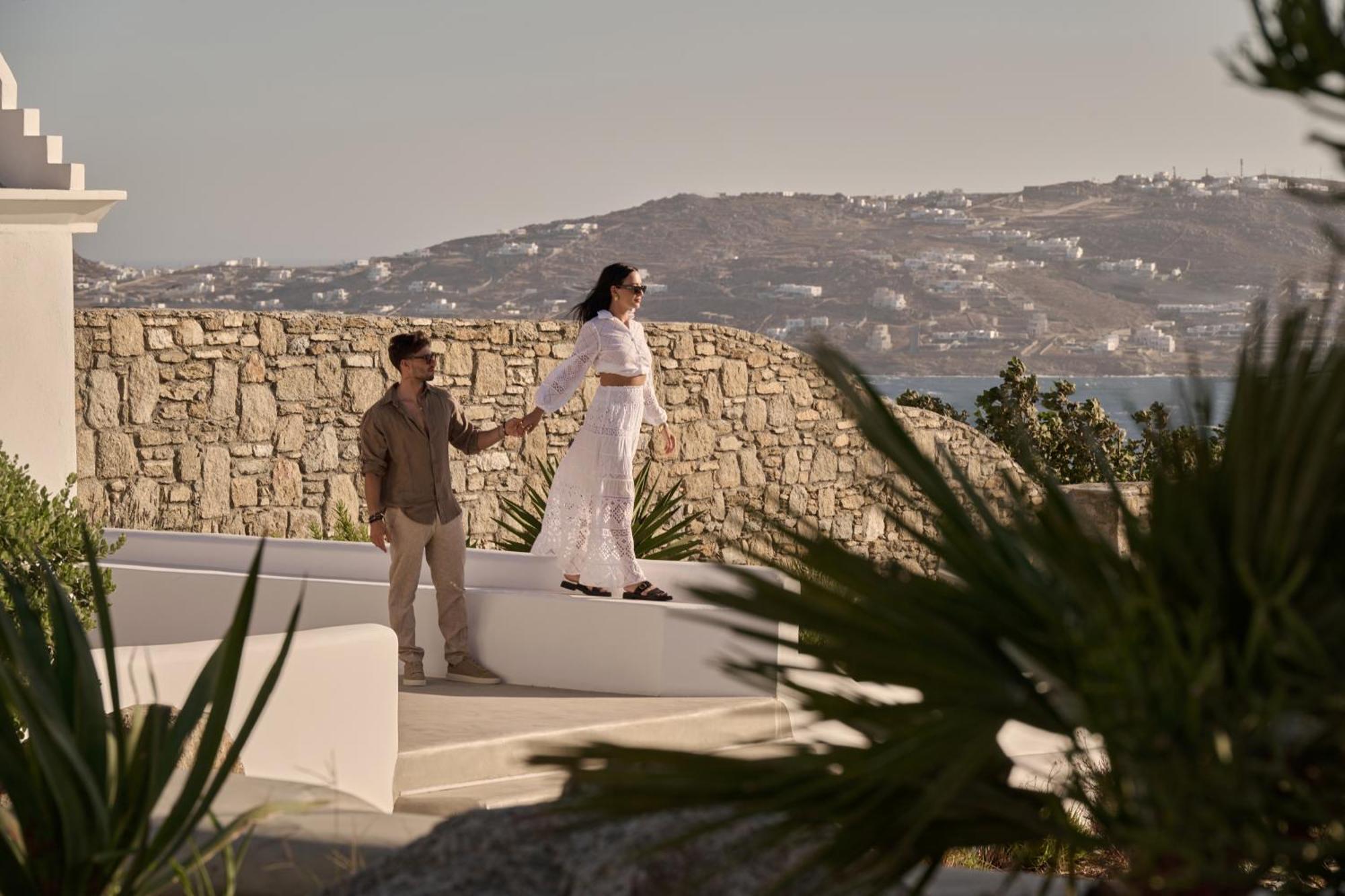 Olvos Luxury Suites Mykonos Mykonos Town Luaran gambar